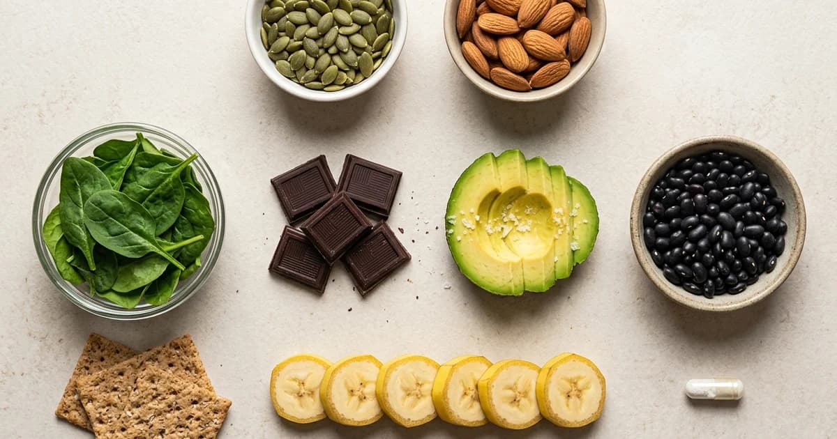 Magnesium & Zyklus — Warum, wann, wie viel