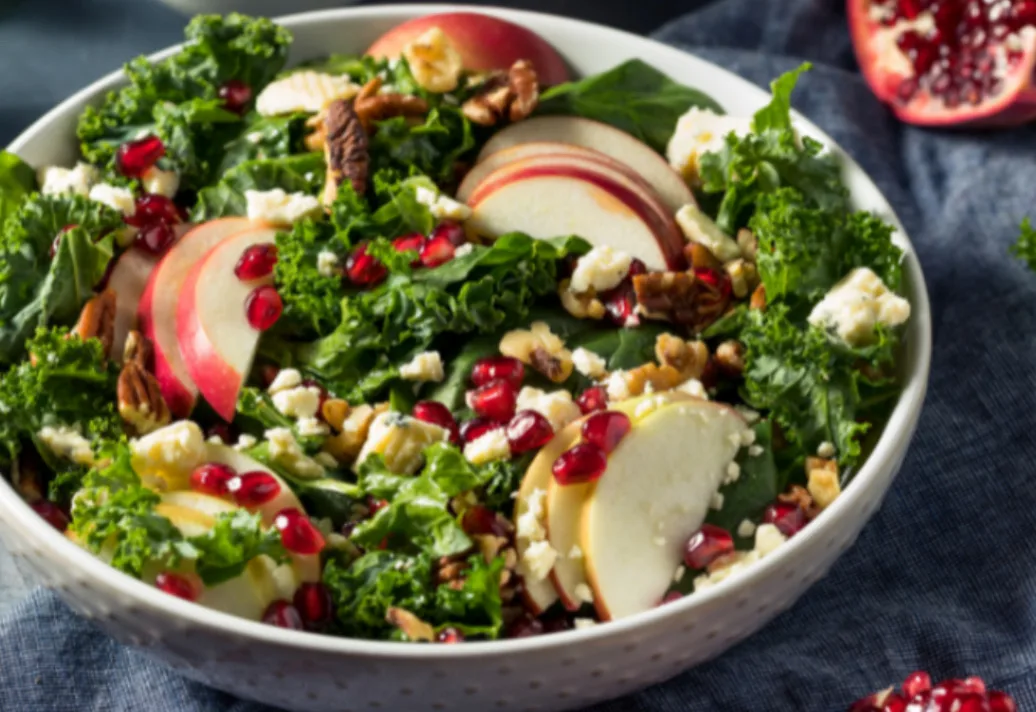 Fruchtiger Grünkohlsalat