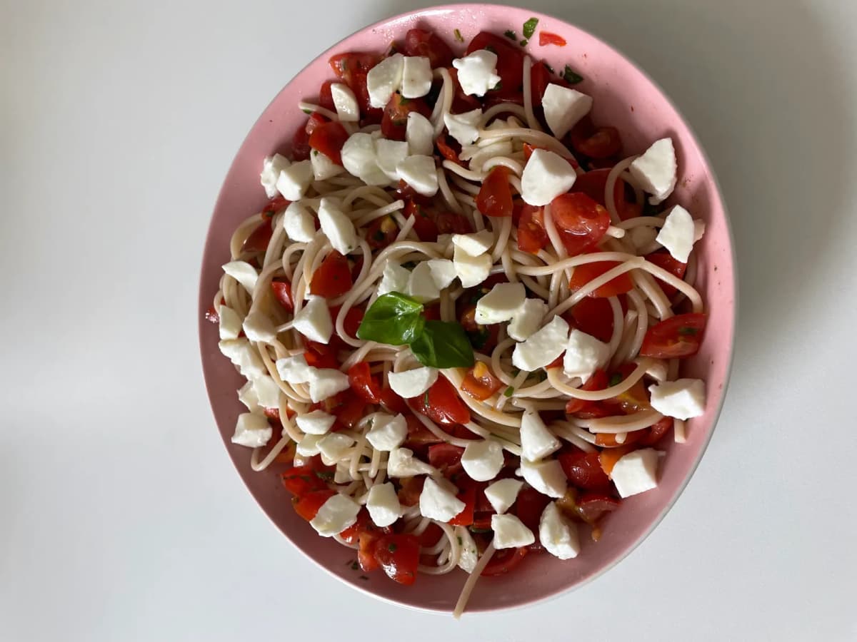 Sommerlich-frische Pasta