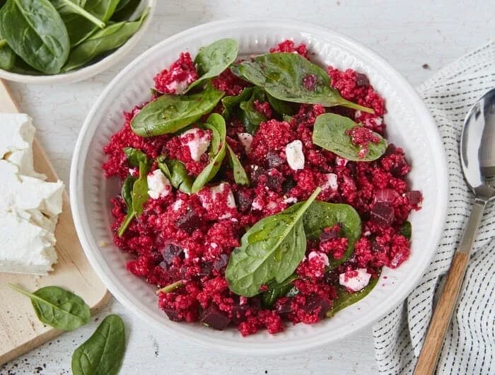 Rote-Bete-Couscous